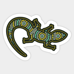 Awesome Aboriginal Dot Art Sticker